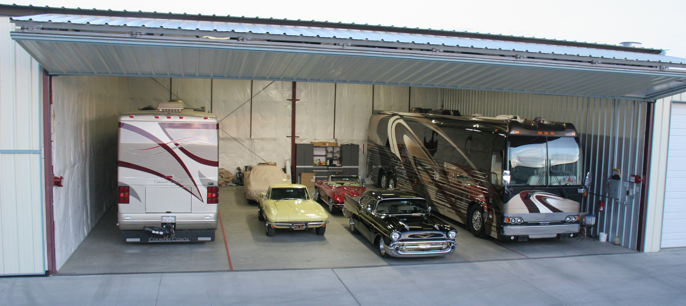 50 by 50 foot unit at All Inside Storage Premium