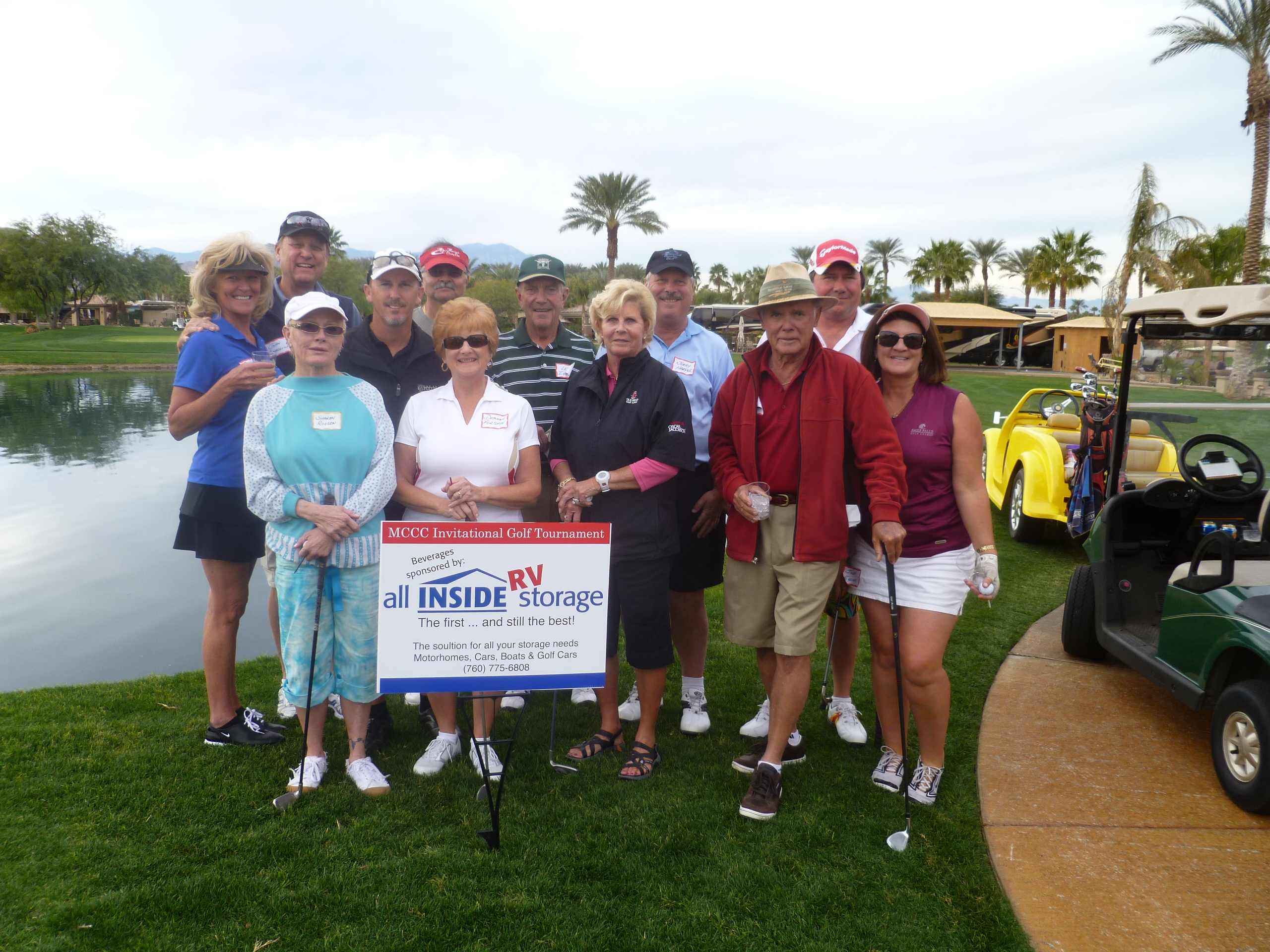 Motor Coach Country Club Golf Tournament, January, 2012